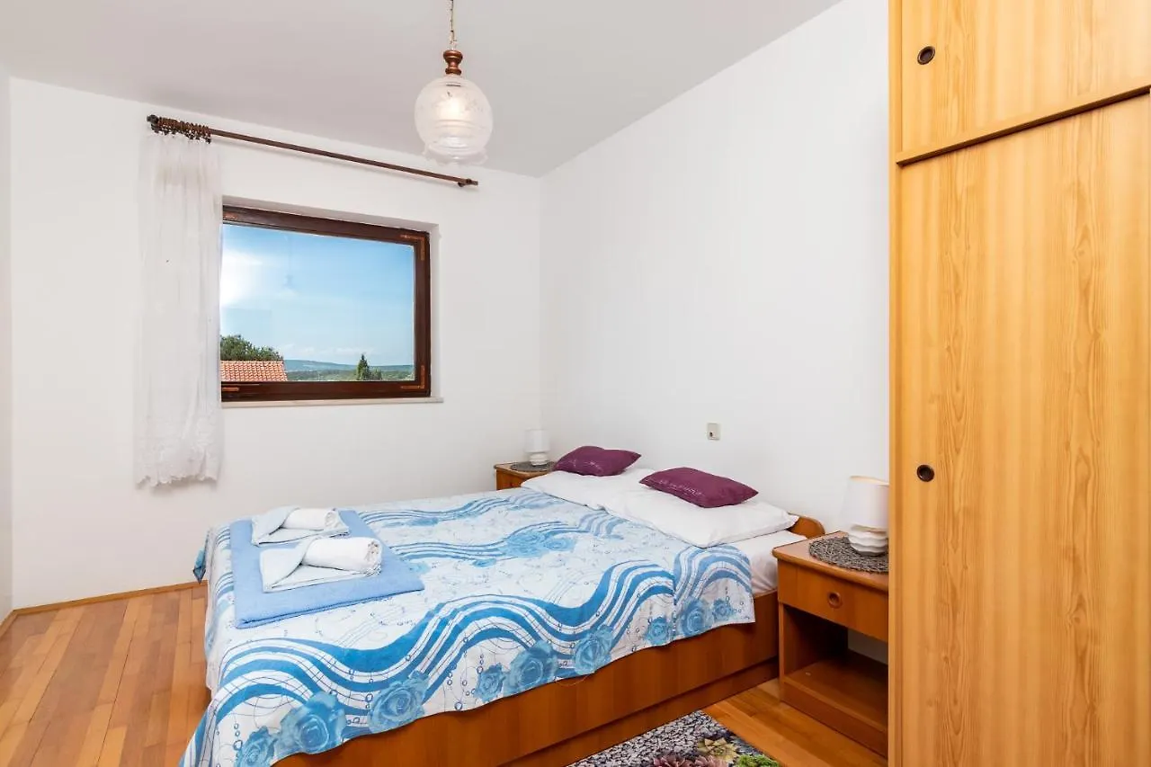 Apartment Slavica With Private Balcony And Parking Lot Punat